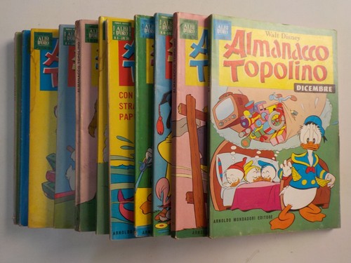 Almanacco topolino anno - topolino,