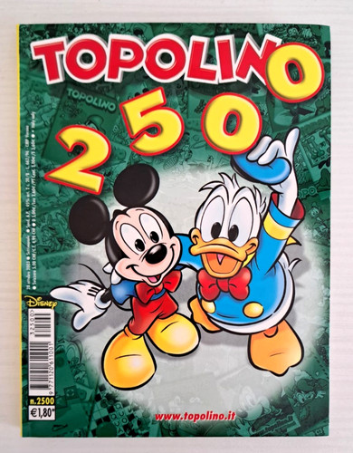 Topolino 2500 copertina - topolino, n°2500
