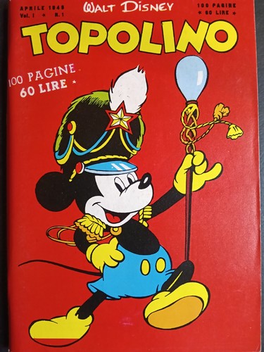 Topolino libretto prima - topolino,