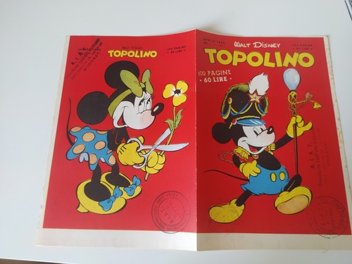 Rara copertina topolino - rara, 1
