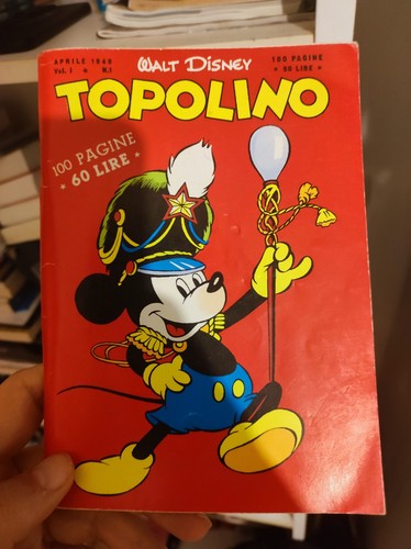 Topolino libretto prima - libretto, n.1