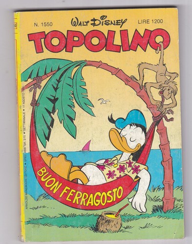 Fumetto topolino walt disney - topolino,