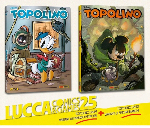 Topolino 3649 variant lucca 1 - topolino,