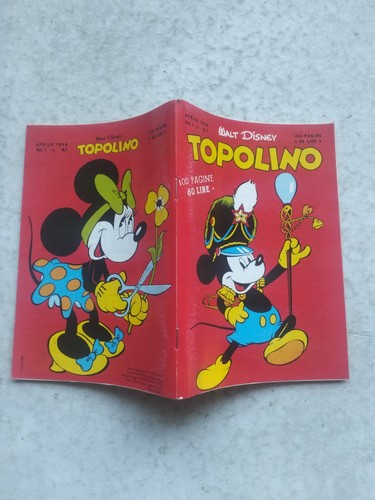 Topolino libretto ristampa - topolino, n.1