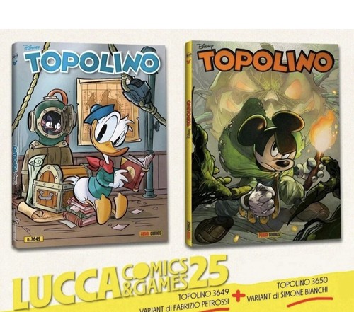 Topolino 3649 variant lucca - topolino,