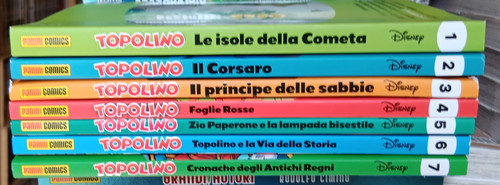 Storie topolino seq - le, 1/9