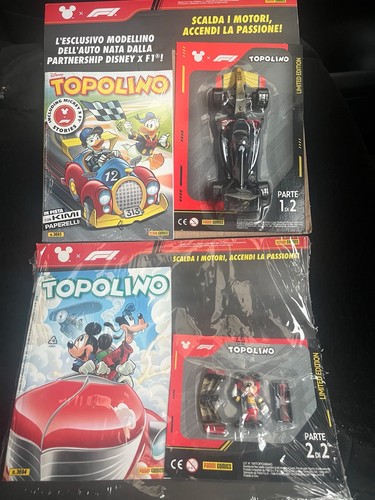 Topolino edizione kimi - edizione, f1