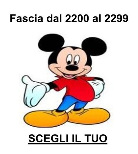 Topolino nuovi fascia - topolino,